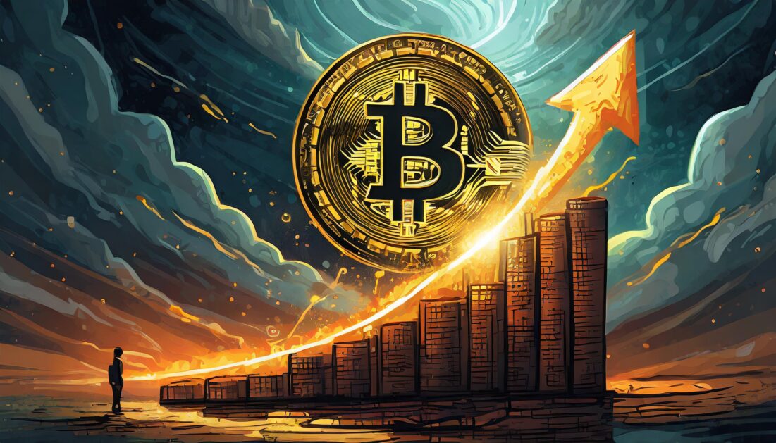 Bitcoin odnotowuje największy miesięczny wzrost w historii